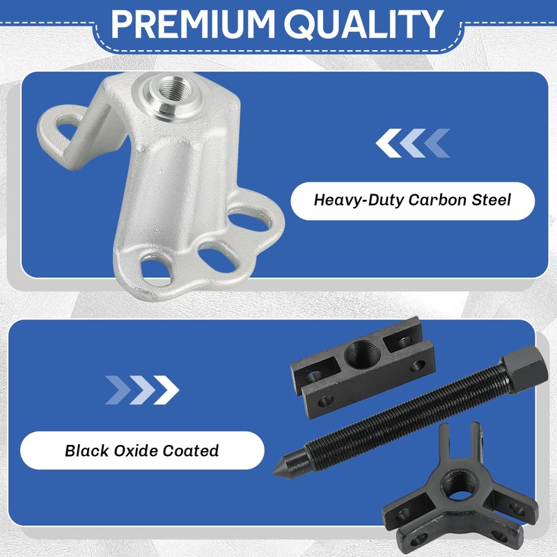 DASBET 19PCS Slide Hammer Puller Set | 9-Way Internal External