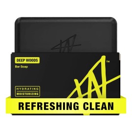 W by Jake Paul Hydrating Moisturizing Soap Bar Deep Woods, 5 oz