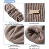 jaxmonoy Wool Knit Beanies Winter Hats for Women and Men