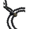 Soka Gakkai Prayer Beads (Prayer Beads) Ebony with Hachiba Mark