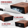 WINCIAL Rolling Knife Sharpener – Professional 15° Angle Manual Sharpener