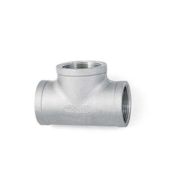 BSP 3/8" Equal Tee Pipe Fitting - T316 (A4) Marine Grade Stainless Steel Pack Size : 1