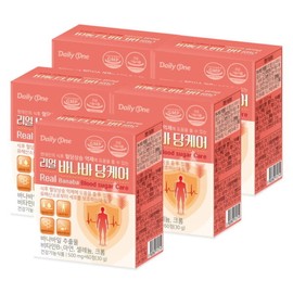 Daily One Real Banana Care 500mg X 60 Tablets (5 bottles) / 데일리원 리얼 바나바 당케어 500mg X 60정 5통