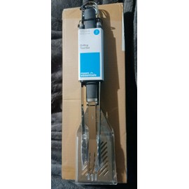 Room Essentials Stanless Steel Grill Tool Set 3 Pieces Heavy Duty Black - New