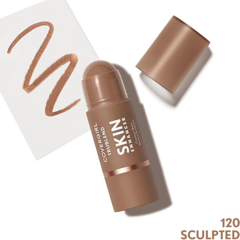 COVERGIRL TruBlend Skin Enhancer, Contour Balm, 120 Sculpted, 6 g