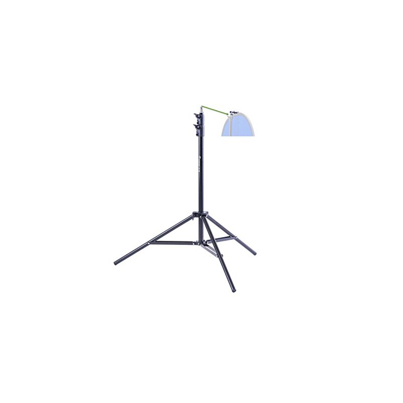 Flashpoint Backdrop and Reflector Holder Clip with 7' Light Stand