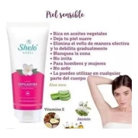 Crema Depiladora De Shelo Nabel 100% De Extratos Naturales