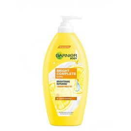 Garnier Bright Complete Extra Brightening Repairing Serum Milk UV Body Lotion 400ml