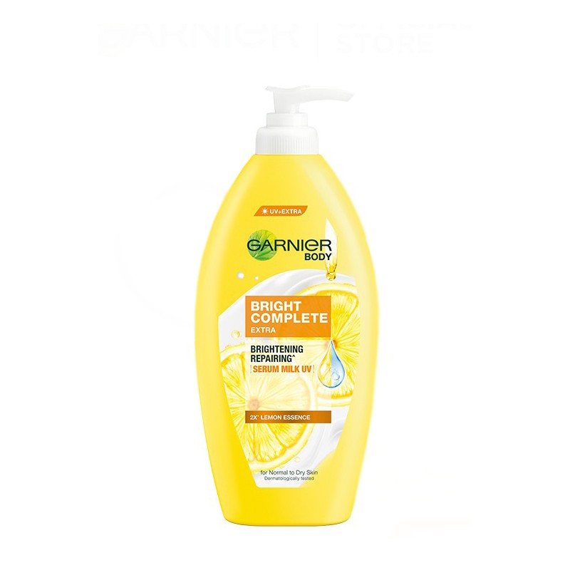 Garnier Bright Complete Extra Brightening Repairing Serum Milk UV Body