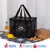 Food Delivery Bag, 40L Soft Cooler Bag Thermal Uber Eats