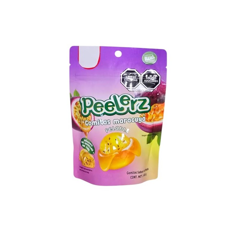 Gomitas de Maracuya Peelerz Pelables, 62 g