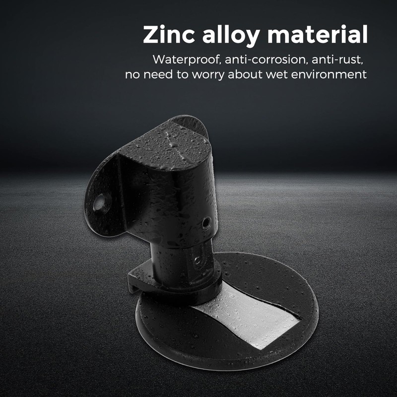 Invisible Magnetic Door Stopper, Adjustable & Floor Standing Door Stopper,