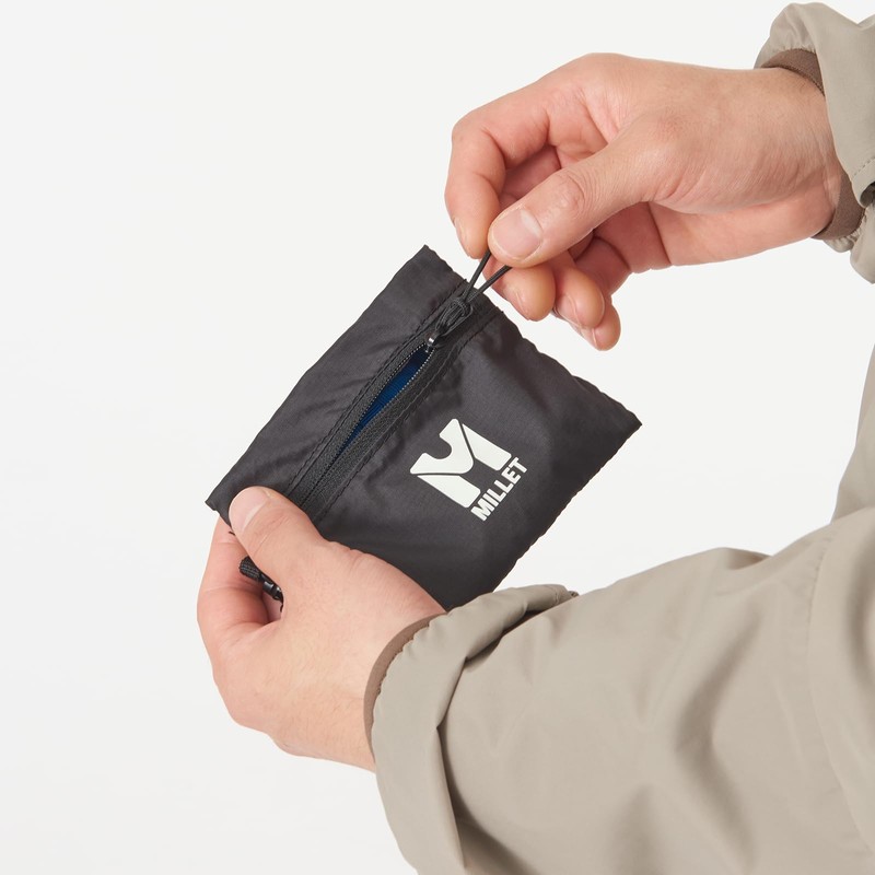 Millet MIS0796 Lightweight Wallet, Mini Packable Wallet, Sapphire (New Logo)