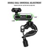 Action Camera Motorcycle Bike Handlebar Mount Clamp, Compatible for DJI