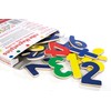 roba Numeri Magnetici, 35 Pezzi, Giocattolo Scolastico per Bambini, Multicolore