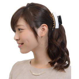 Viragio vi-0654 Hair Clip, Large, Large, Hair Clip, Simple, Hair Accessory, Clip, Vance, Hair Ornament, Brand