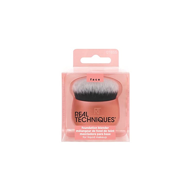 Real Techniques, Foundation Blender, Brocha para Bases de Maquillaje, Base