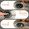3 in 1 Kitchen Sink Drain Strainer, Universal Sink Drain