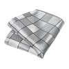 DiBanGu Silk Necktie Wedding Pocket Square Tie Pin Cufflinks Set