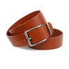 Anthoni Crown Unisex Full Leather Belt, Cognac