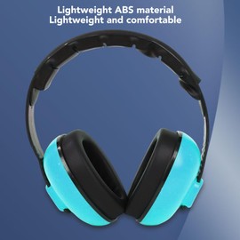 Cuifati Hearing Protection Earmuffs for Noise Reduction - NRR 31dB Sound Blocking Safety Ear Muffs Mint Green Ear Defender for Adult Shooting Mowing Autism Hunting Construction