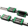 CNCCANEN Linear Rail Guide 2X HGR20-1000mm Linear Slide Guideway Rail