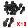 uxcell Terminal Insulating Covers 12mm x 8mm 10 Pcs Black