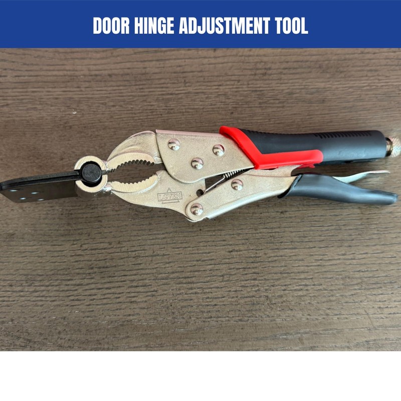 Door Hinge Adjustment Tool, Heavy Duty Hinges Gap Wrench, Easy