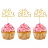 24 piezas de decoración para cupcakes de Año Nuevo 2023