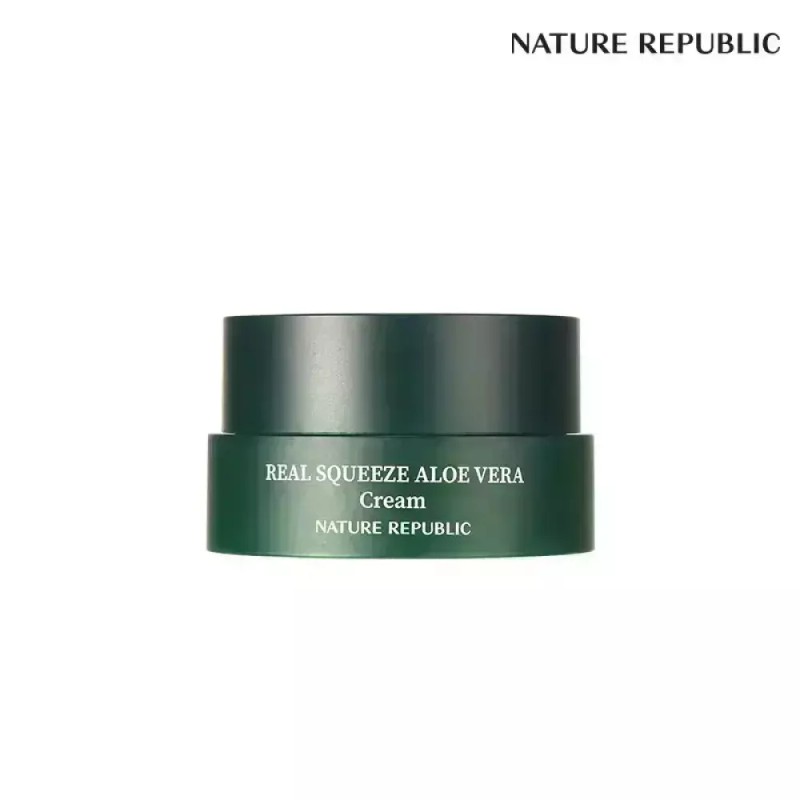 Nature Republic [네이처리퍼블릭] 리얼 스퀴즈 알로에베라 크림 x 2개 [Nature