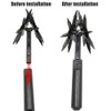 Rotary Cultivator Tool, Garden Handheld Tiller, Cultivator Cordless Tiller for