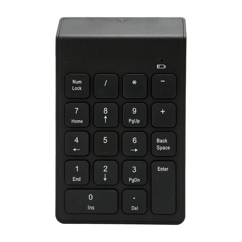 2.4G Wireless Numeric Keypad Chocolate Keys Plug and Play 18