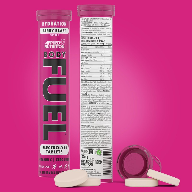 Applied Nutrition Bodyfuel Hydro Rehydration Effervecent Tablet - 1x20 4000MG