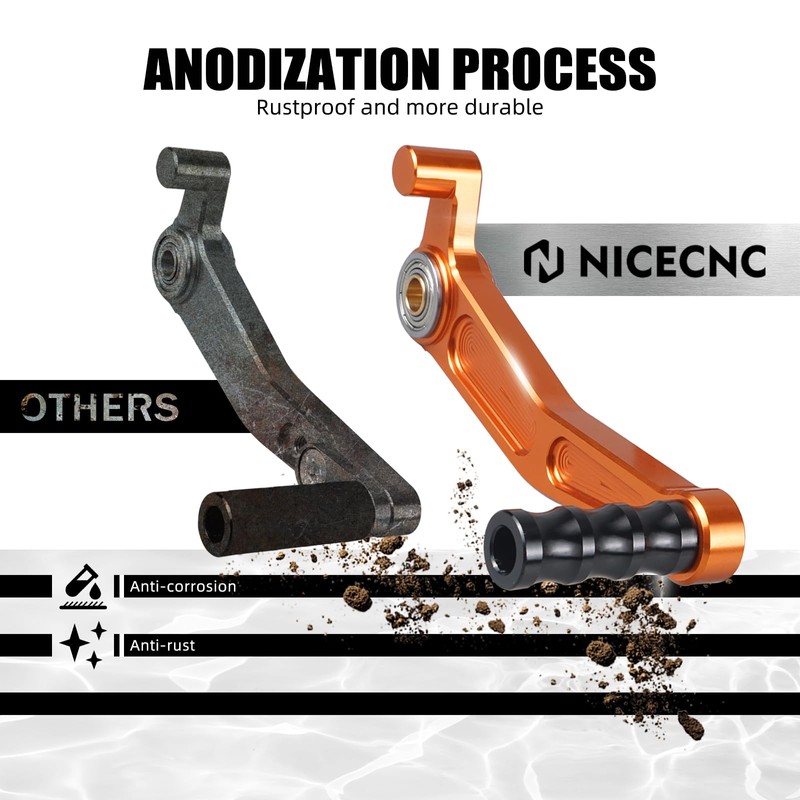 NICECNC Foot Brake Pedal Gear Shift Levers Compatible with RC125/RC200/RC390