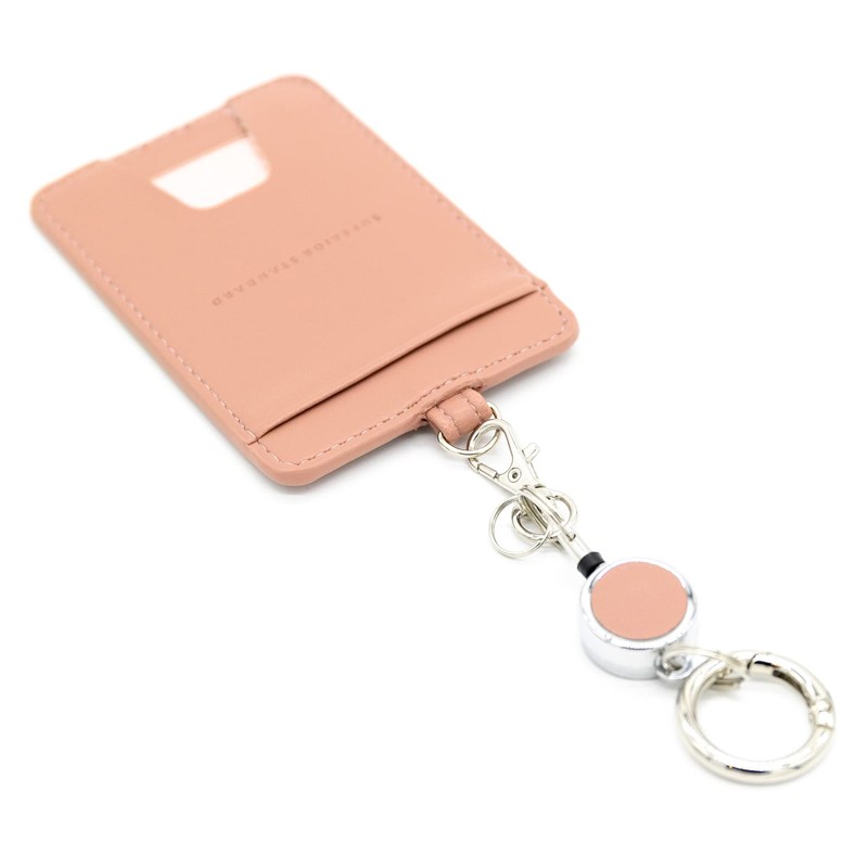 Radite LDKS-KR-21 Carabiner Reel Superior Standard Dull Pink