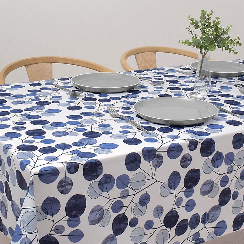 Style Decor W4702200 Tablecloth, 100% Cotton, Fashionable, Rectangular, Northern Europe,
