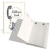 Luxury Pocket Address Book - Vintage Telephone Design- 104 Pages