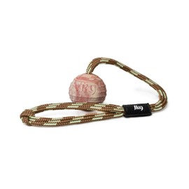 IDC Kautschuk Ball mit verschließbarer Schlaufe, Geriffelt, 50 mm