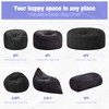 Hobestluk 3FT Bean Bag Chairs Adult Bean Bag with Portable