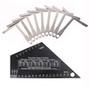 Wzenclave 10 Piece Guitar Luthier Tool Kit Includes 9 Understring