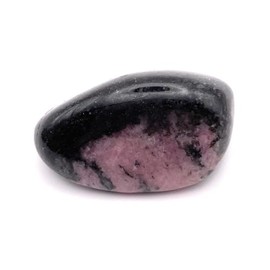 Rhodonite A- Grade Large Crystal Tumbled Stone, 3-3.5 cm - 1 Pc