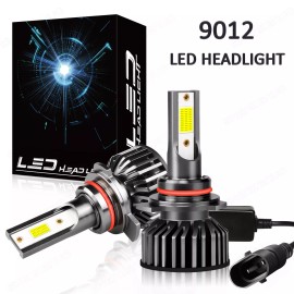 SHENKENUO 9012 LED Headlight Bulbs High/Low 6000K for Toyota RAV4 2016-2018 C-HR 2018-2019