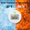 Ice Bath Thermometer Timer- Waterproof Cold Plunge Thermometer, Timer Floating