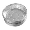 50PCS 9 Inch Disposable Aluminum Foil Plates Round Tin Foil