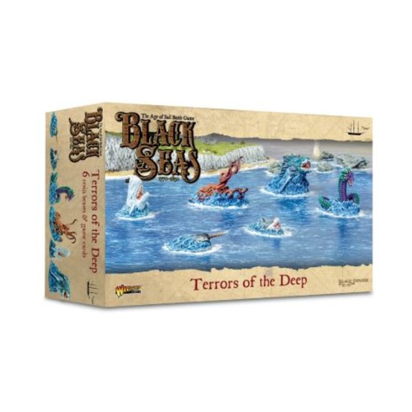 Black Seas The Age of Sail Terrors of The Deep for Black Seas Table Top Ship Combat Battle War Game 792411005