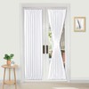 DWCN French Door Curtains – Rod Pocket Thermal Curtain for