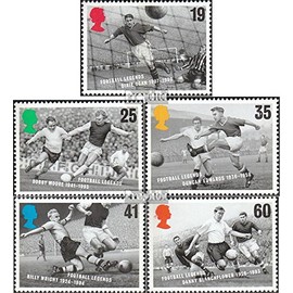 United Kingdom 1625-1629 (complete.issue.) unmounted mint/never hinged ** MNH 1996 Football-european championship (Stamps for collectors) Soccer