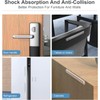 APKULEEP Clear Furniture Bumpers, Self Adhesive Rubber Bumpers, Door Stoppers