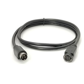 RIKYJIC 48V Power Cable Din 4 Pin Male to Female Waterproof Plug and Play Extension Cable 1 Meter