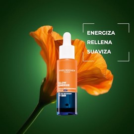 YVES ROCHER - Sérum Facial Bifásico de Noche, Tonifica Repara e Hidrata la Piel, con Capucchina Naranja y Extracto de Plantas, Para todo tipo de piel, Fórmula Vegana, 30 ml
